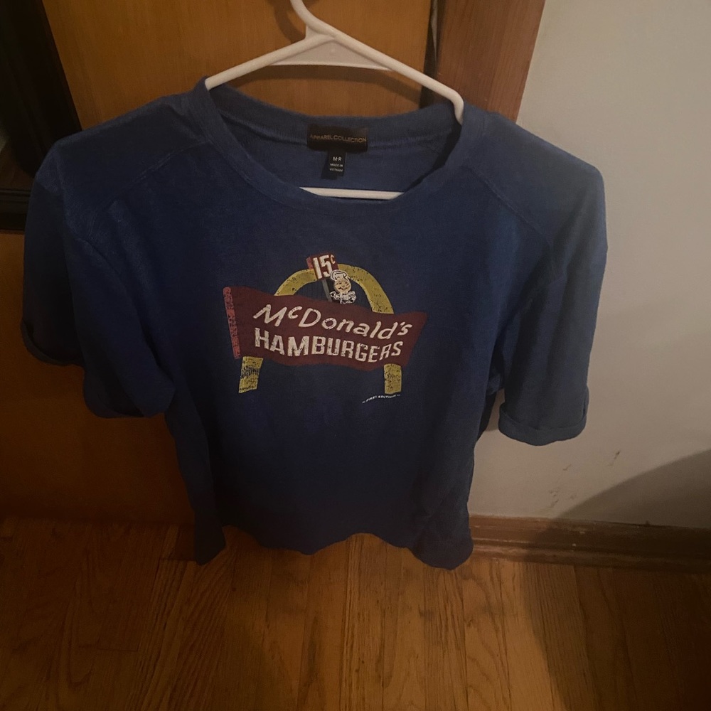 This is a 15cent Hamburger, McDonald’s Uniform